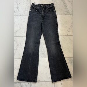 Levi's Dark Gray Flare Jeans